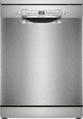 Bosch Series 6 14 Place Settings Free-Standing Dishwasher Brushed Steel SMS6IKI01I - Front View