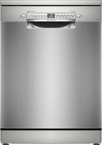 Bosch Series 6 14 Place Settings Free-Standing Dishwasher Brushed Steel SMS6IKI01I - Front View