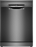 Bosch SMS6HMC00I — Front View Brushed Black Anti-Fingerprint