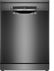 Bosch SMS6HMC00I — Front View Brushed Black Anti-Fingerprint