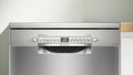 Bosch Series 6 14 Place Settings Free-Standing Dishwasher Brushed Steel SMS6IKI01I - Open Door View