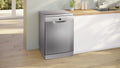 Bosch Series 6 13 Place Settings Free-Standing Dishwasher Brushed Steel SMS6ITI01I - Side View