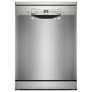 Bosch Series 6 13 Place Settings Free-Standing Dishwasher with EcoSilence Drive & Home Connect Brushed Steel (SMS6ITI01I)