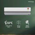 Daikin 1 Ton 5 Star Inverter Split AC with ISEER 5.70 + Power Chill + Dew Clean + Hepta Sense + Stabilizer Inside (FTKM35XV16)