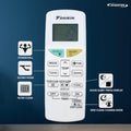 Daikin 2 Ton 3 Star Inverter Split AC with Power Chill + Dew Clean + Good Sleep Timer + Hepta Sense + Stabilizer Inside (FTKL71XV16)