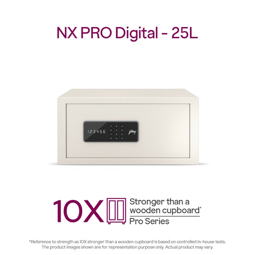 Godrej NX Pro Digital 25L Ivory - Door Open