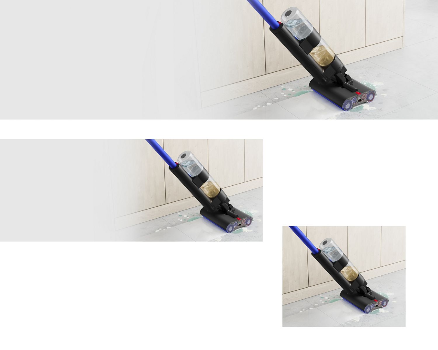 Dyson WashG1 Ultra Blue/Matt Black Wet Hard Floor Cleaner for Spotless Homes