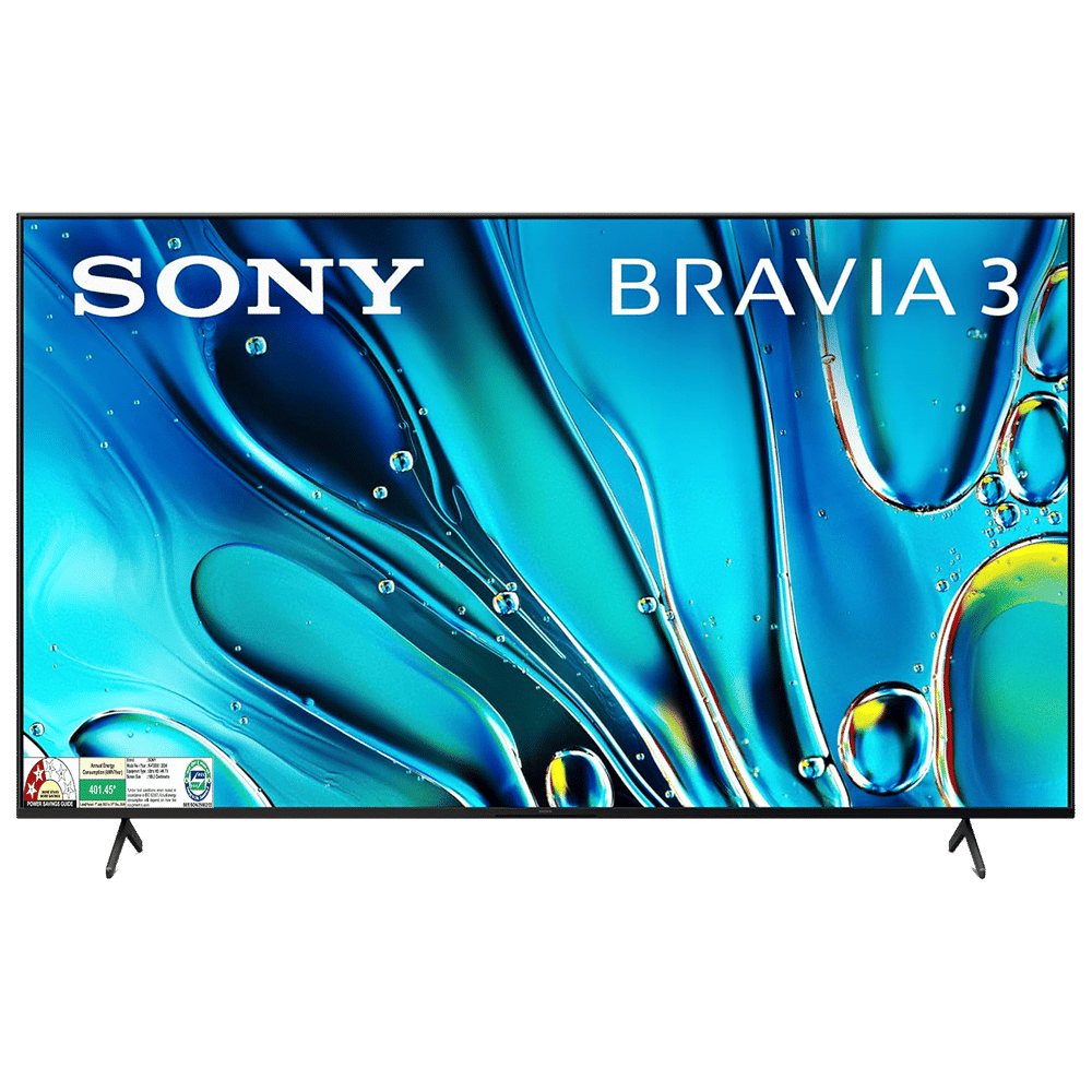 Sony 75" BRAVIA 3 4K HDR Smart LED Google TV (K-75S30) - Front View