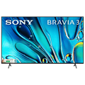 Sony 75" BRAVIA 3 4K HDR Smart LED Google TV (K-75S30) - Front View