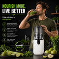 Hurom E50-ST Cold Press Juicer - Feature View 1