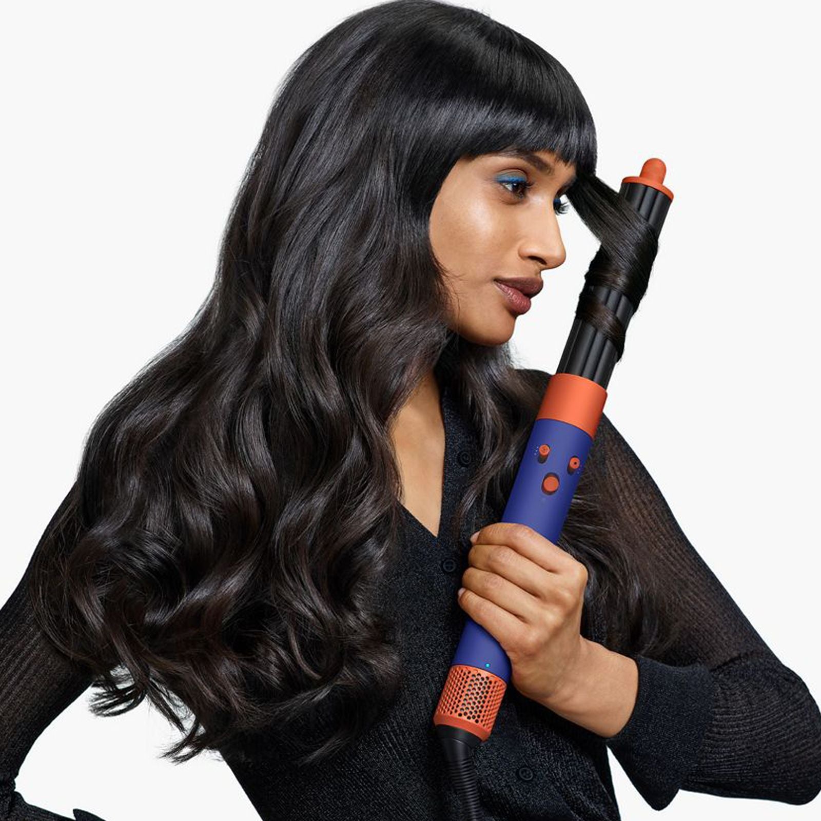 Dyson Airwrap id Multi-Styler: No Heat Damage, Bluetooth, Vinca Blue & Topaz