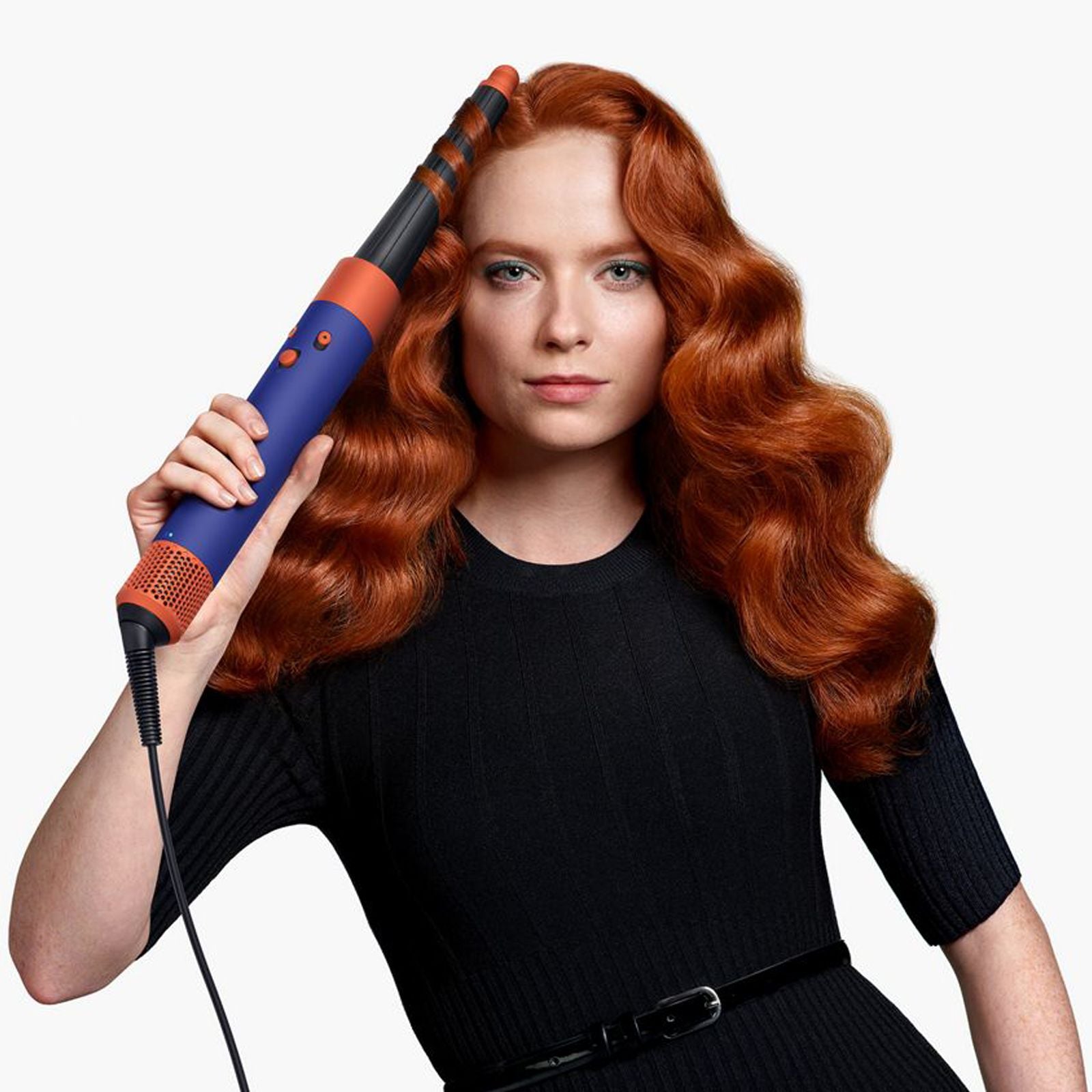 Dyson Airwrap id Multi-Styler: No Heat Damage, Bluetooth, Vinca Blue & Topaz