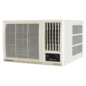 O General 1.8 Ton 4 Star Inverter Window AC with Hyper Tropical Design 52°C + Super Wave Technology + Wide Airflow (AXGB22CHAA-B)