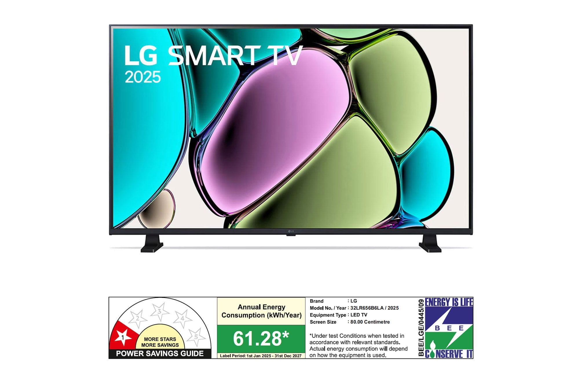 LG 80cm (32-inch) AI Smart HD TV α5 Gen6 Processor, webOS 23