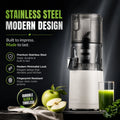 Hurom E30-ST Cold Press Juicer Mushroom - Angled View