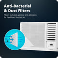 Voltas 122FS Platina - Product Dimensions