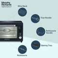 Morphy Richards 510058 - Accessories Wire Rack Tray Handle Rotisserie Baking Tray