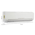 Mitsubishi Heavy Industries 1.1 Ton 2 Star Fixed Speed Split AC with Enzyme Filter & 3D Auto Louver (SRK13CRS-S6)