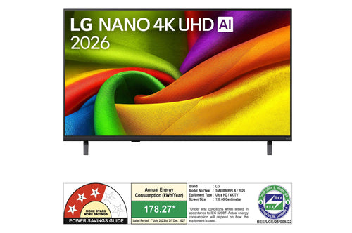 LG NU880B 55 inch 4K NanoCell AI Smart TV (55NU880BPLA)