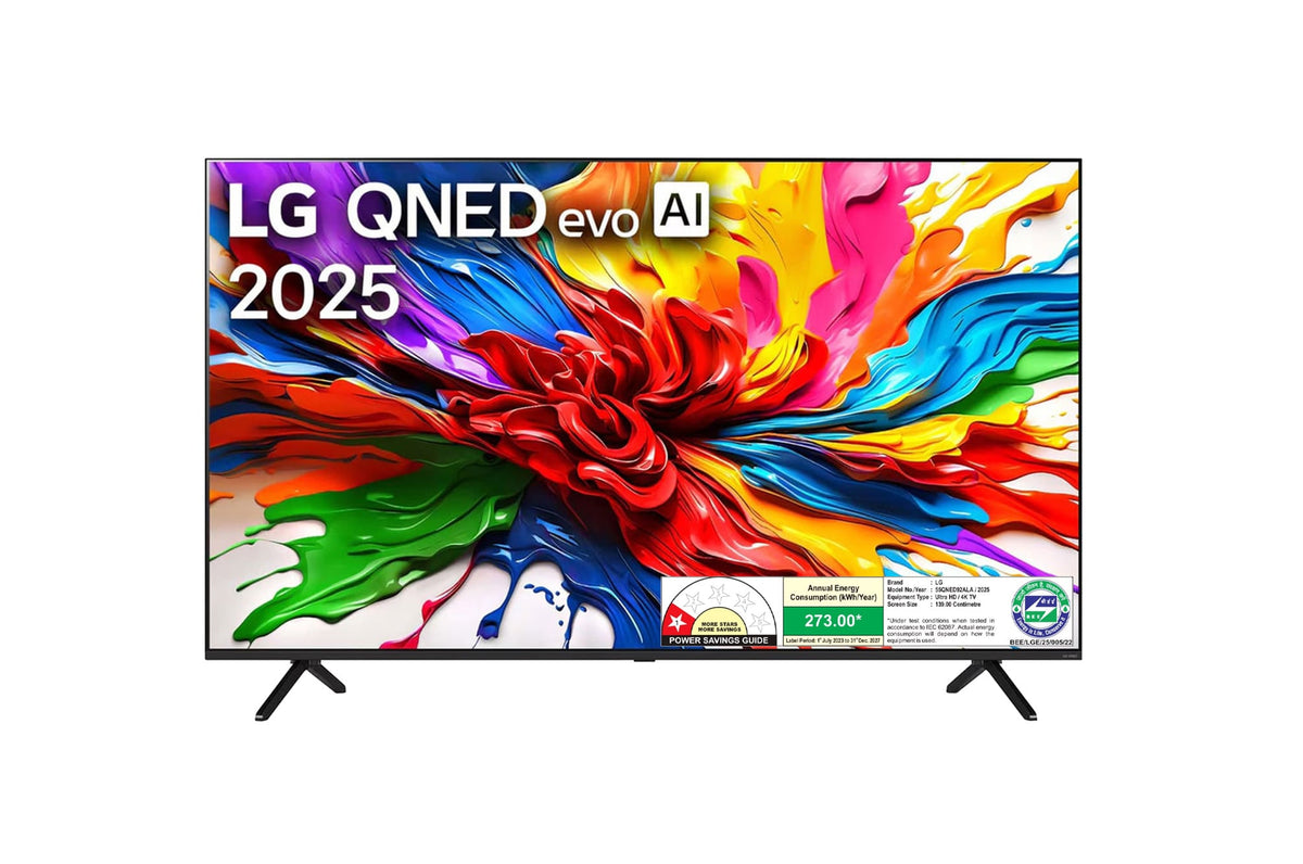 LG 55QNED92ALA 55" QNED MiniLED 4K Smart TV — Front View