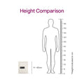 Godrej NX Pro Digital 40L Ivory - Side View