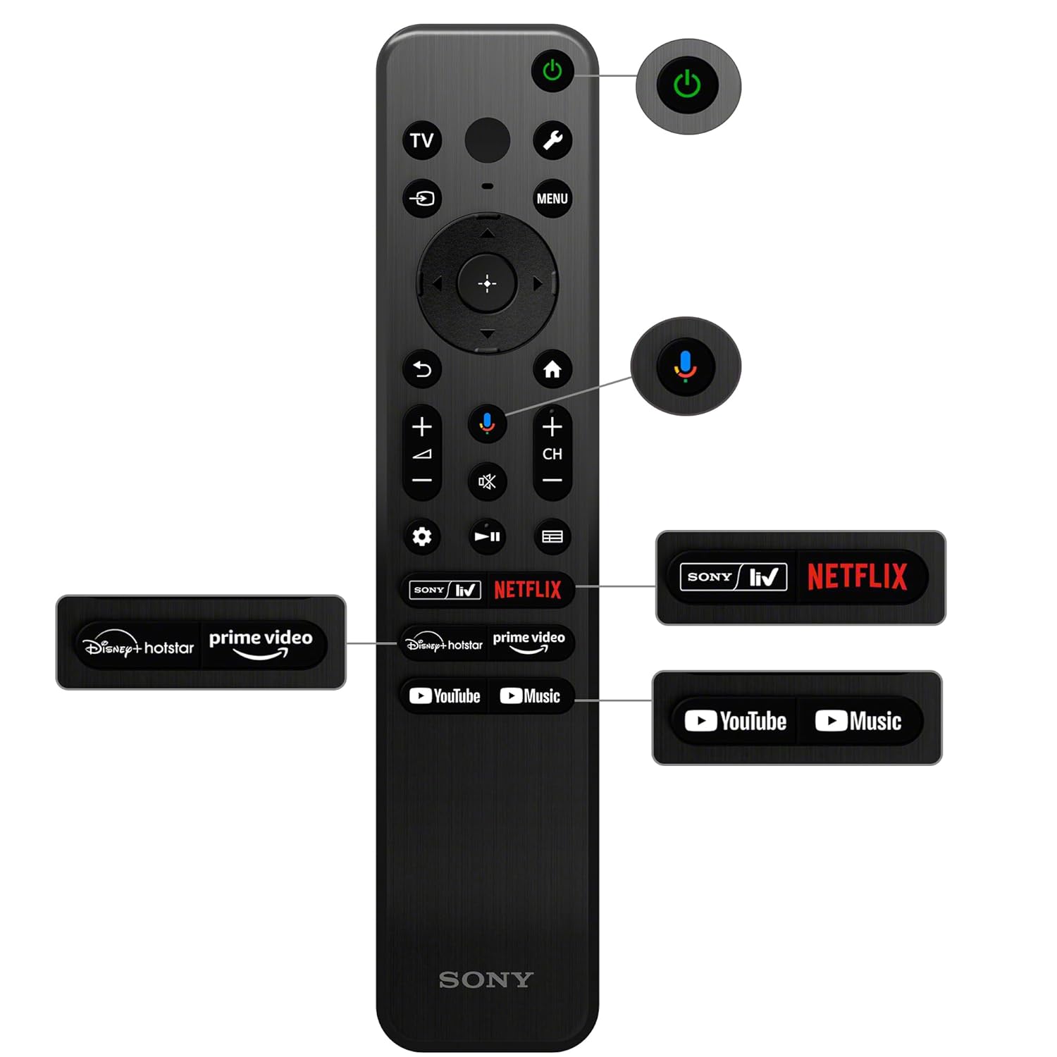 Sony Bravia 32‑Inch HD Ready Smart LED Google TV – Black