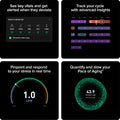 WHOOP Advanced Health Fitness and Longevity Tracking System with 14+ Day Battery Healthspan ECG Readings and Real-Time Stress Monitor (Peak)