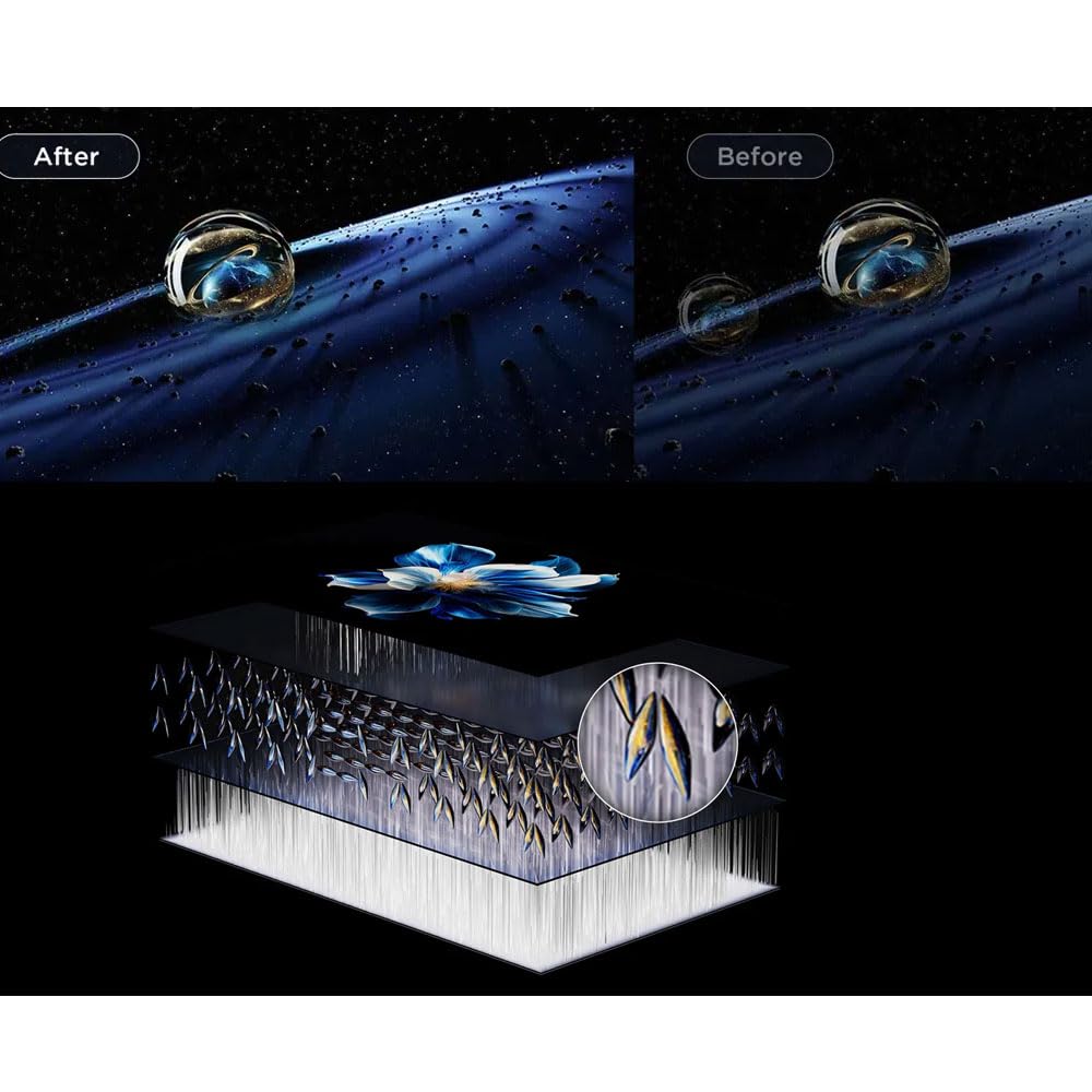 TCL 75‑Inch QLED‑MiniLED Smart TV with 144Hz ONKYO Audio