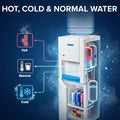 Blue Star GA Series Floor Standing Water Dispenser with Refrigerator (BWD3FMRGA)