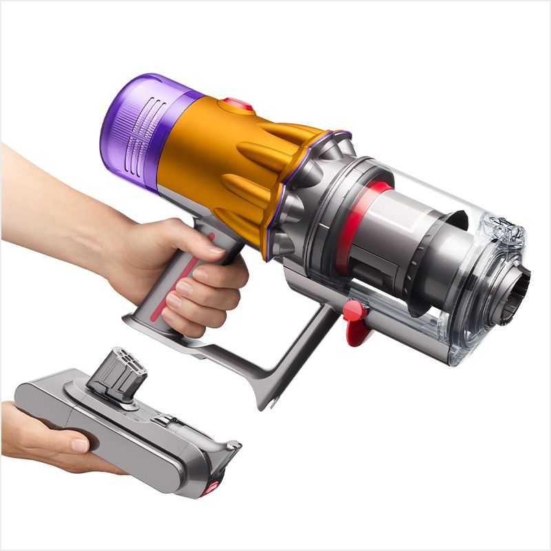 Dyson V12s Detect Slim Submarine Wet & Dry Cordless Vacuum Cleaner, Powerful Suction