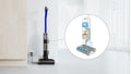 Dyson WashG1 Wet Floor Cleaner Ultra Blue/Matt Black (Wash G1)