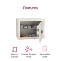 Godrej NX Pro Key Lock 15L Ivory - Lock Detail