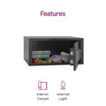 Godrej NX Pro Digital 25L Ebony - Bolts Detail