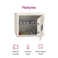 Godrej NX Pro Digital 30L Ivory - Bolts Detail