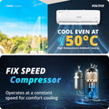 Voltas 122FS Emerald - Gold Fin Condenser