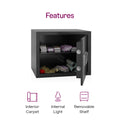 Godrej NX Pro Digital 30L Ebony - Bolts Detail