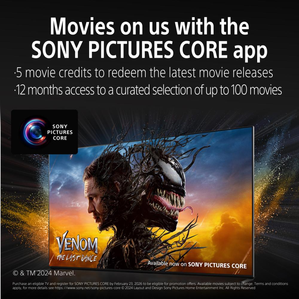 Sony BRAVIA 5 75-inch 4K Ultra HD AI Smart Mini LED Google TV