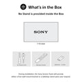 Sony 75" BRAVIA 3 K-75S30 - Slim Design
