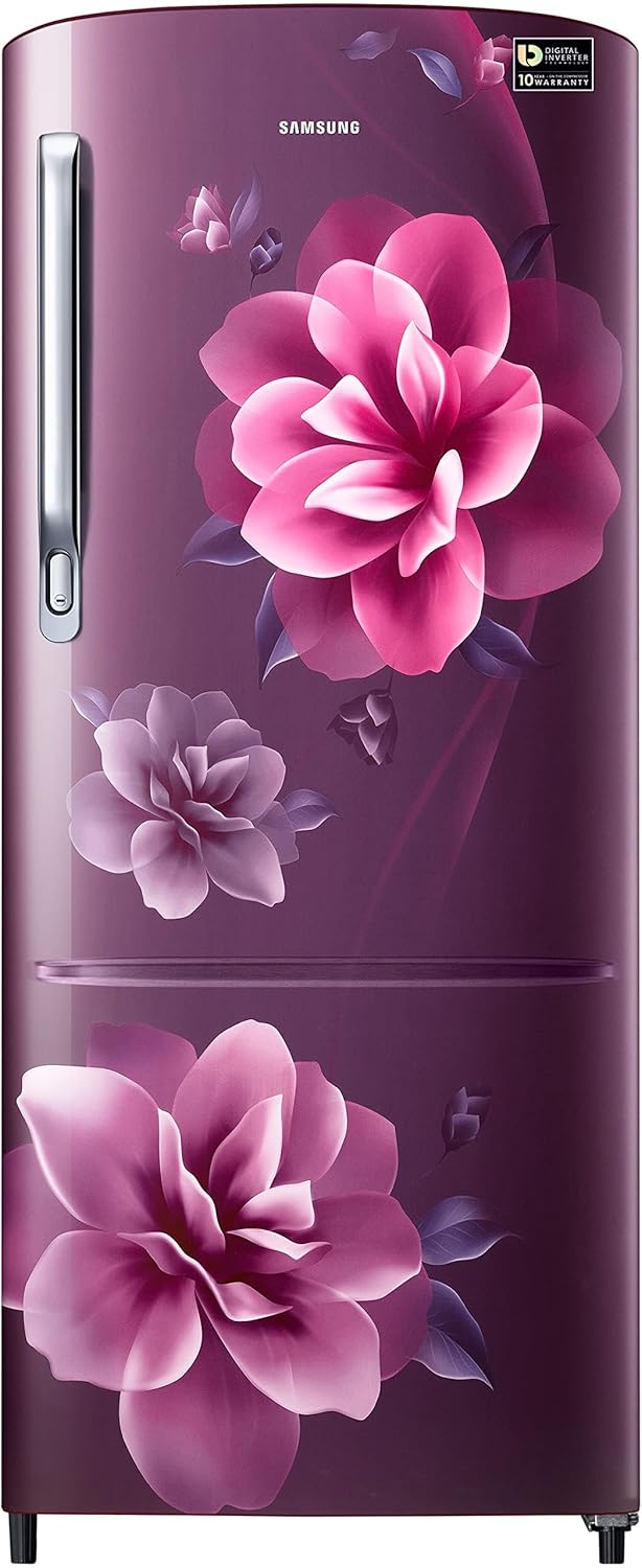 Samsung 183L Camellia Purple Direct Cool Single Door Refrigerator