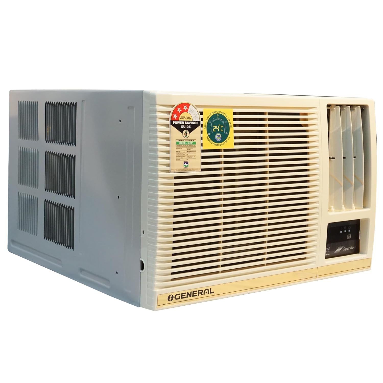 General 0.8 Ton 3 Star Fixed Speed Window Air Conditioner