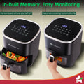 Wonderchef Evita 5L Digital Air Fryer - In-Built Memory