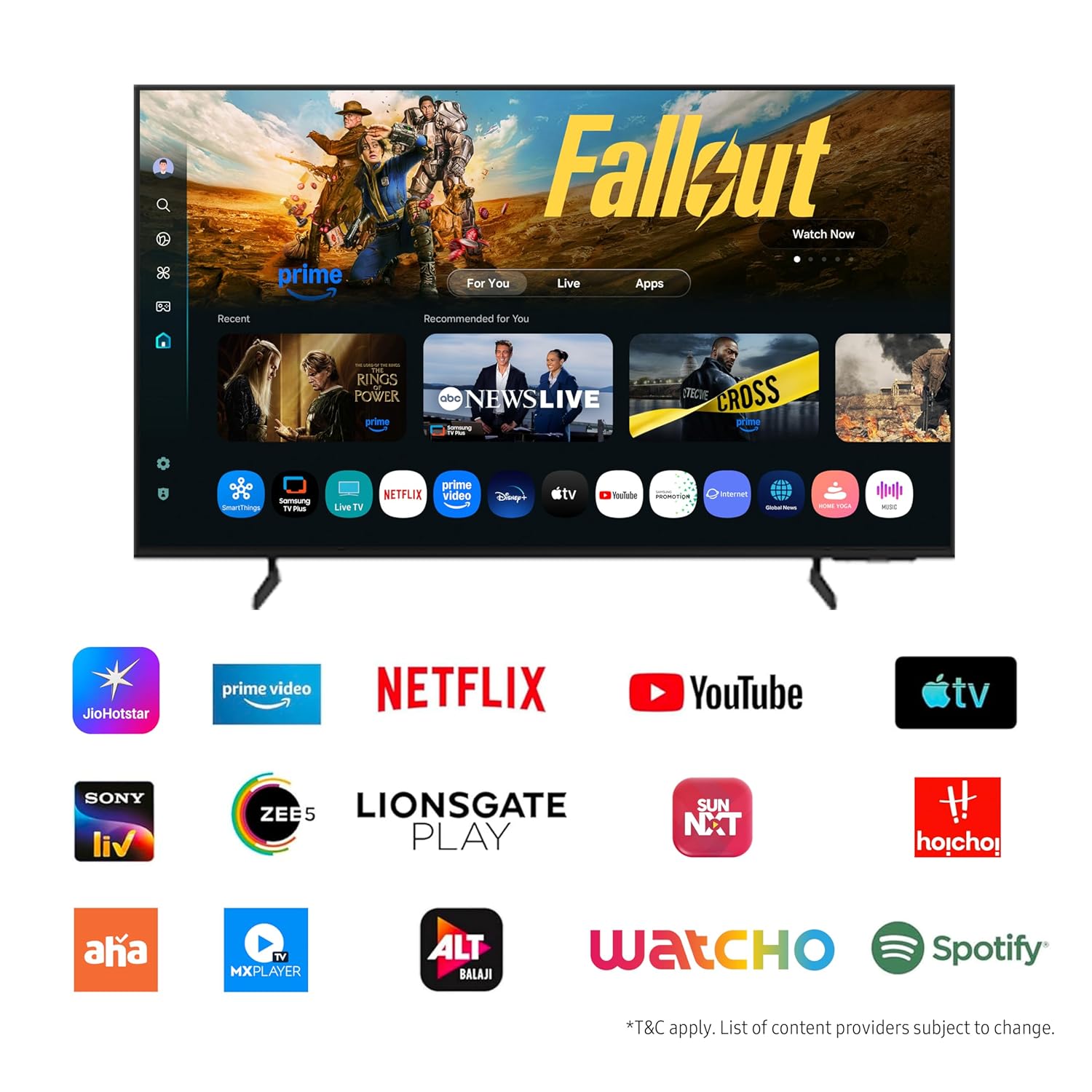 Samsung 55-Inch Crystal 4K Ultra HD Smart LED TV