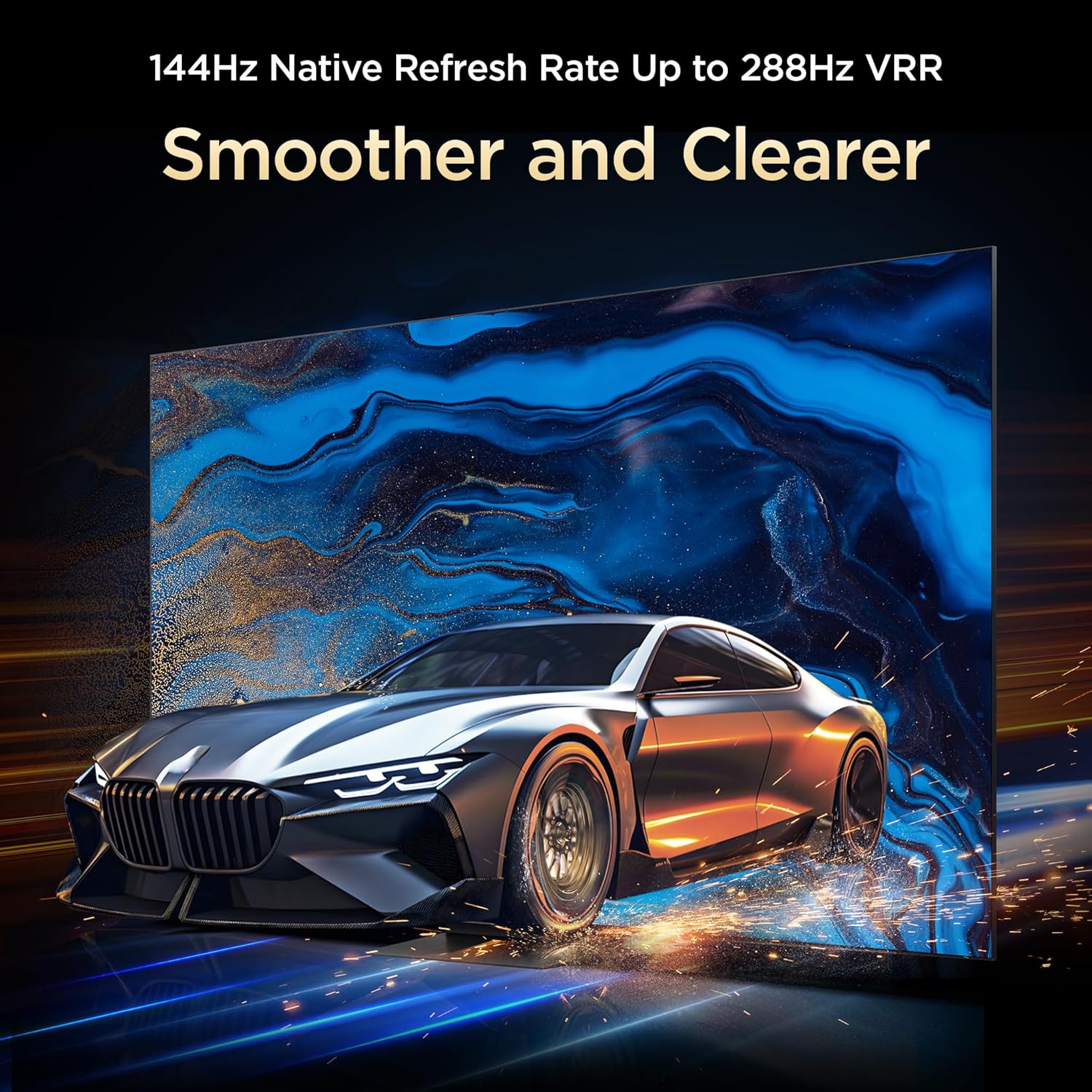 TCL 55‑inch QD‑Mini LED 4K Google TV with 144Hz Refresh