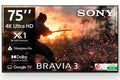 Sony 75" BRAVIA 3 K-75S30 - Front View
