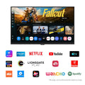 Samsung 32" HD Smart LED TV UA32H4560FUXXL - Rear View
