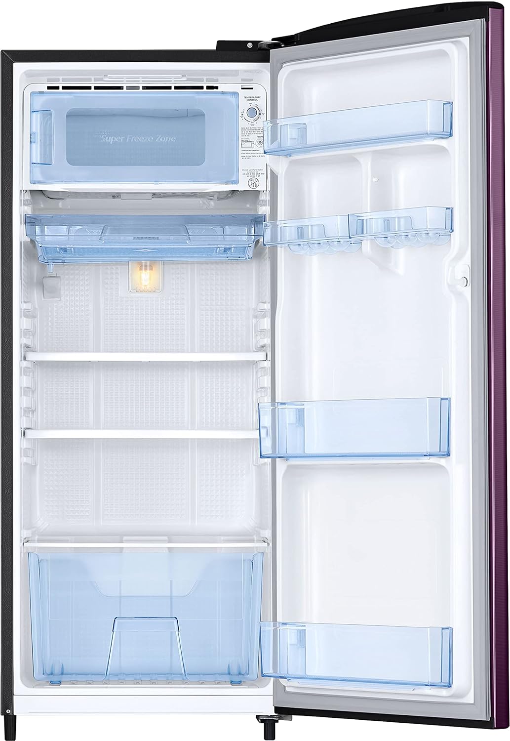 Samsung 183L Camellia Purple Direct Cool Single Door Refrigerator