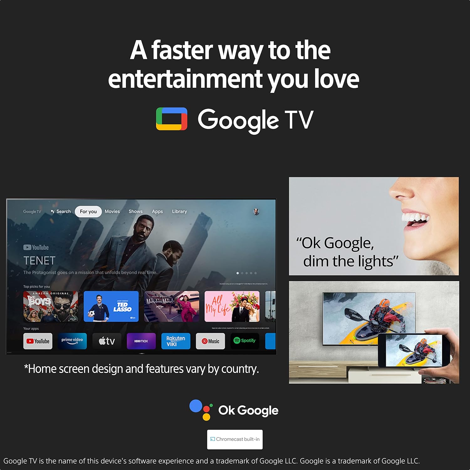 Sony Bravia 32‑Inch HD Ready Smart LED Google TV – Black