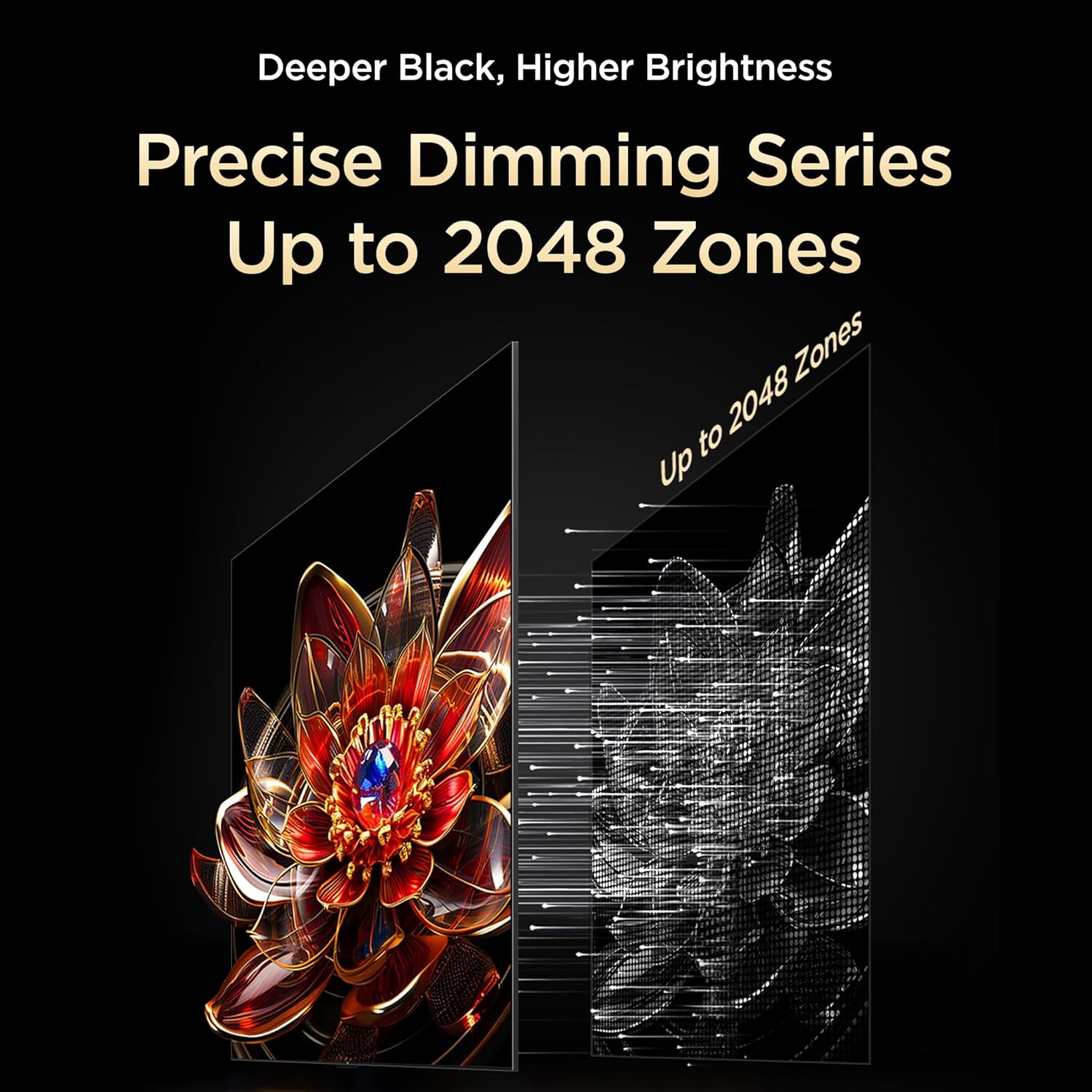 TCL 55‑inch QD‑Mini LED 4K Google TV with 144Hz Refresh