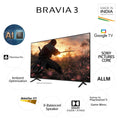 Sony 75" BRAVIA 3 K-75S30 - Lifestyle Living Room