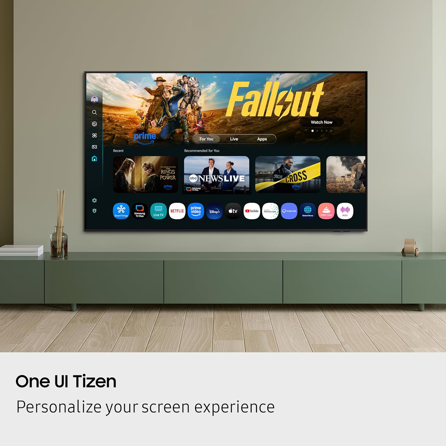 Samsung 55‑inch Crystal 4K Ultra HD Smart LED TV UA55U8400